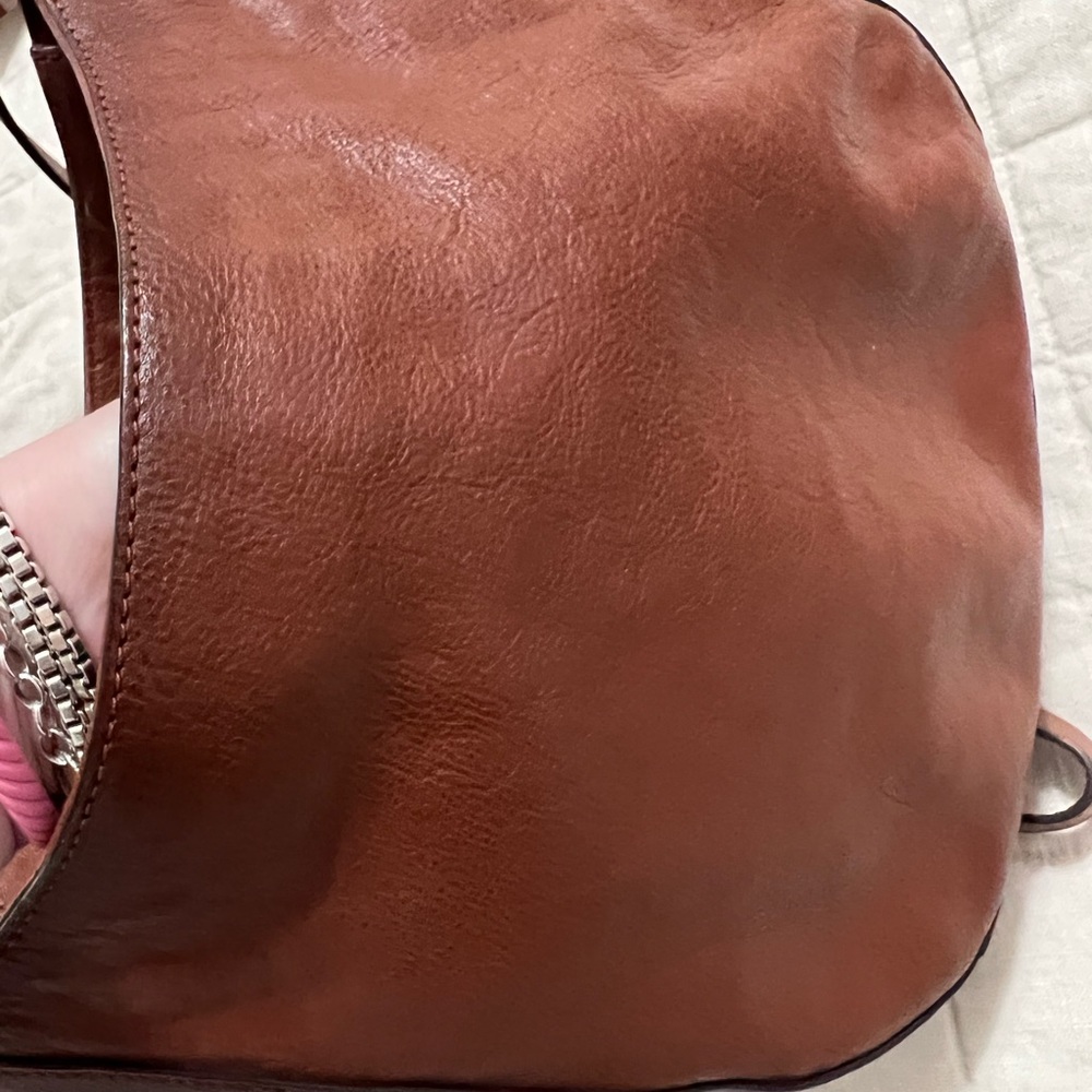 Frye Olivia Large Leather Crossbody Bag/Purse